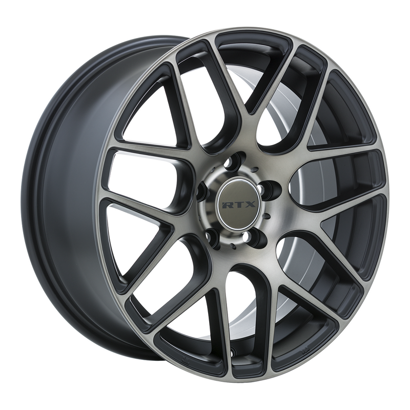 RTX Wheels - Envy - Bronze - Black Machined Tinted Bronze - 18" x 8", 38 Offset, 5x112 (Bolt Pattern), 66.6mm HUB