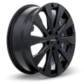 RTX Wheels - Estate - Black - Satin Black - 17" x 7", 48 Offset, 5x114.3 (Bolt Pattern), 56.1mm HUB