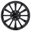RTX Wheels - FD-02 - Black - Gloss Black - 20" x 9", 30 Offset, 6x135 (Bolt pattern), 87.10mm HUB