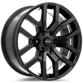 RTX Wheels - FD-01 - Black - Gloss Black - 20" x 9", 30 Offset, 6x135 (Bolt pattern), 87.10mm HUB