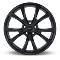 RTX Wheels - Flint - Black - Satin Black - 17" x 7", 42 Offset, 5x108 (Bolt pattern), 63.4mm HUB