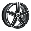 RTX Wheels - Frost - Black - Black Machined - 17" x 7", 42 Offset, 5x114.3 (Bolt Pattern), 67.1mm HUB
