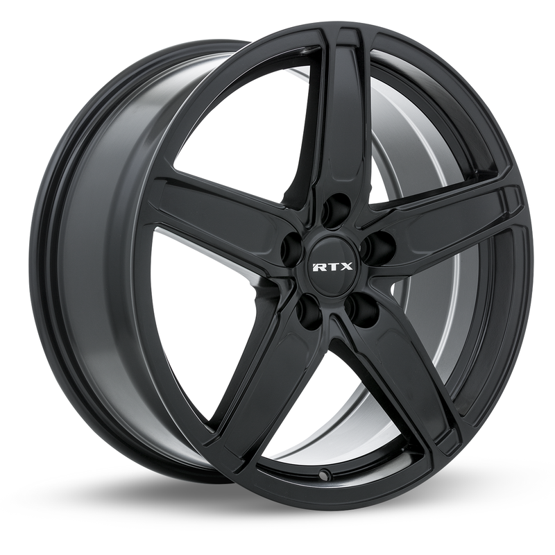 RTX Wheels - Frost - Black - Satin Black - 17" x 7", 38 Offset, 5x114.3 (Bolt pattern), 60.10mm HUB