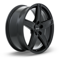 RTX Wheels - Frost - Black - Satin Black - 17" x 7", 40 Offset, 5x100 (Bolt Pattern), 56.1mm HUB
