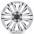 RTX Wheels - GM-01 - Chrome - Chrome / Pvd - 20" x 9", 25 Offset, 6x139.7 (Bolt pattern), 78.1mm HUB