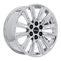RTX Wheels - GM-01 - Chrome - Chrome / Pvd - 22" x 9", 25 Offset, 6x139.7 (Bolt pattern), 78.1mm HUB