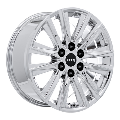 RTX Wheels - GM-01 - Chrome - Chrome / Pvd - 22" x 9", 25 Offset, 6x139.7 (Bolt pattern), 78.1mm HUB