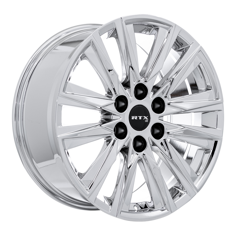 RTX Wheels - GM-01 - Chrome - Chrome / Pvd - 20" x 9", 25 Offset, 6x139.7 (Bolt pattern), 78.1mm HUB