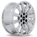 RTX Wheels - GM-01 - Chrome - Chrome / Pvd - 20" x 9", 25 Offset, 6x139.7 (Bolt pattern), 78.1mm HUB
