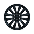 RTX Wheels - GM-01 - Black - Gloss Black - 22" x 9", 25 Offset, 6x139.7 (Bolt pattern), 78.1mm HUB