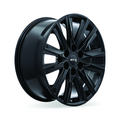 RTX Wheels - GM-01 - Black - Gloss Black - 20" x 9", 25 Offset, 6x139.7 (Bolt pattern), 78.1mm HUB