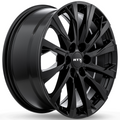 RTX Wheels - GM-03 - Black - Gloss Black - 18" x 8", 35 Offset, 6x120 (Bolt pattern), 67.10mm HUB