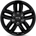RTX Wheels - GM-04 - Black - Gloss Black - 18" x 8.5", 26 Offset, 6x139.7 (Bolt pattern), 78.1mm HUB