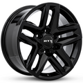 RTX Wheels - GM-04 - Black - Gloss Black - 18" x 8.5", 26 Offset, 6x139.7 (Bolt pattern), 78.1mm HUB
