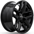 RTX Wheels - GM-04 - Black - Gloss Black - 18" x 8.5", 26 Offset, 6x139.7 (Bolt pattern), 78.1mm HUB