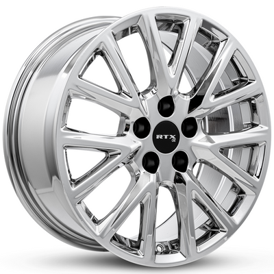 RTX Wheels - GM-06 - Chrome - Chrome / Pvd - 18" x 8", 35 Offset, 5x120 (Bolt pattern), 67.10mm HUB