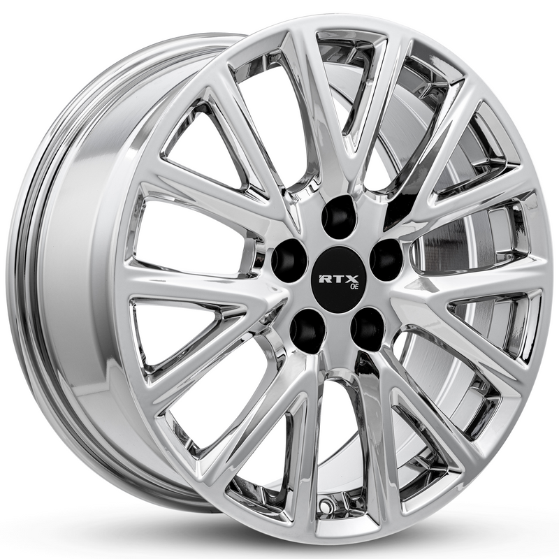 RTX Wheels - GM-06 - Chrome - Chrome / Pvd - 18" x 8", 35 Offset, 5x120 (Bolt pattern), 67.10mm HUB
