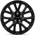 RTX Wheels - GM-06 - Black - Gloss Black - 20" x 8.5", 35 Offset, 5x120 (Bolt pattern), 67.10mm HUB