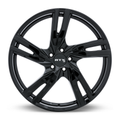 RTX Wheels - Gothenburg - Black - Gloss Black - 20" x 8", 45 Offset, 5x108 (Bolt Pattern), 63.4mm HUB