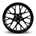 RTX Wheels - Hausen - Black - Gloss Black - 20" x 9", 25 Offset, 5x112 (Bolt Pattern), 66.6mm HUB