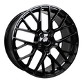 RTX Wheels - Hausen - Black - Gloss Black - 20" x 9", 25 Offset, 5x112 (Bolt Pattern), 66.6mm HUB