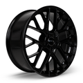 RTX Wheels - Hausen - Black - Gloss Black - 20" x 10", 20 Offset, 5x112 (Bolt Pattern), 66.6mm HUB