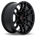 RTX Wheels - Hilux - Black - Satin Black - 17" x 8", 5 Offset, 6x139.7 (Bolt Pattern), 106.1mm HUB
