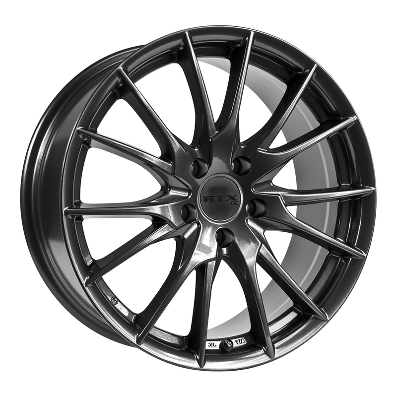 RTX Wheels - IPL - Gunmetal - Dark Gunmetal - 18" x 8", 40 Offset, 5x114.3 (Bolt Pattern), 66.1mm HUB