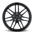 RTX Wheels - Ingolstadt - Black - Gloss Black - 18" x 8", 35 Offset, 5x112 (Bolt Pattern), 66.6mm HUB