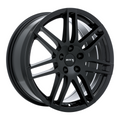 RTX Wheels - Ingolstadt - Black - Gloss Black - 18" x 8", 35 Offset, 5x112 (Bolt Pattern), 66.6mm HUB