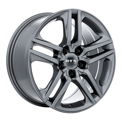 RTX Wheels - Kita - Gunmetal - Gunmetal - 18" x 8", 45 Offset, 5x114.3 (Bolt Pattern), 64.1mm HUB