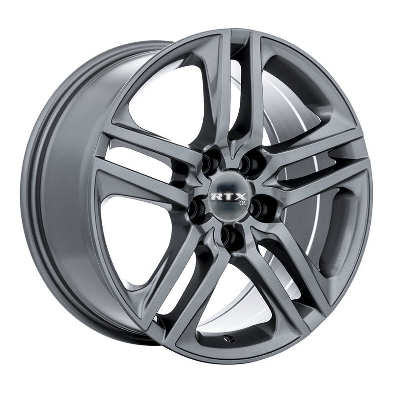 RTX Wheels - Kita - Gunmetal - Gunmetal - 18" x 8", 45 Offset, 5x114.3 (Bolt Pattern), 64.1mm HUB