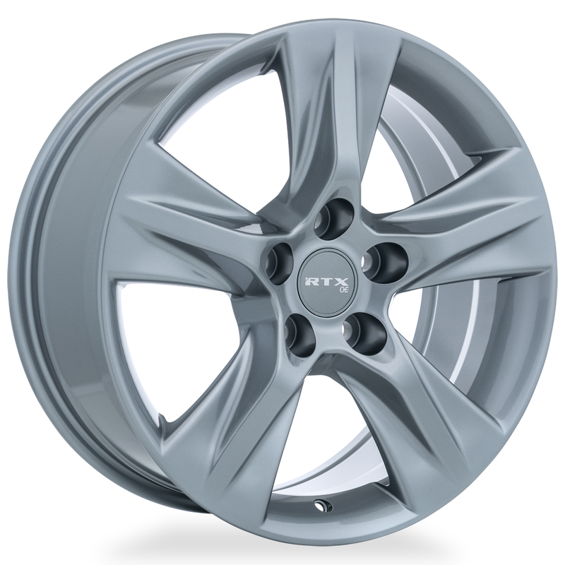 RTX Wheels - Kazaki - Gunmetal - Lite Gunmetal - 19" x 7.5", 35 Offset, 5x114.3 (Bolt Pattern), 60.1mm HUB