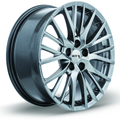RTX Wheels - Kyo - Black - Hyper Black - 18" x 8", 35 Offset, 5x114.3 (Bolt Pattern), 60.1mm HUB