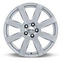 RTX Wheels - Laholm - Silver - Silver - 17" x 7.5", 42 Offset, 5x108 (Bolt Pattern), 63.4mm HUB