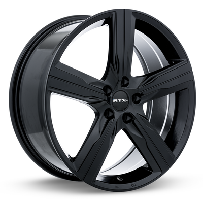 RTX Wheels - Lund - Black - Satin Black - 19" x 8", 45 Offset, 5x108 (Bolt Pattern), 63.4mm HUB