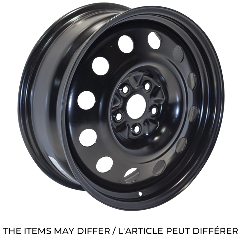 RTX Wheels - Steel Wheel - Black - Black - 17" x 7.5", 42 Offset, 5x120 (Bolt Pattern), 64.1mm HUB