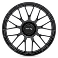 RTX Wheels - MB-01 - Black - Gloss Black with Machined Lip - 20" x 8.5", 38 Offset, 5x112 (Bolt pattern), 66.60mm HUB
