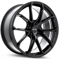 RTX Wheels - MC-01 - Black - Gloss Black - 21" x 11", 19 Offset, 5x112 (Bolt pattern), 66.6mm HUB