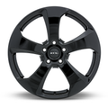 RTX Wheels - MK7 - Black - Gloss Black - 17" x 7.5", 42 Offset, 5x112 (Bolt Pattern), 57.1mm HUB