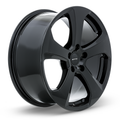 RTX Wheels - MK7 - Black - Gloss Black - 17" x 7.5", 42 Offset, 5x112 (Bolt Pattern), 57.1mm HUB