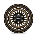 RTX Wheels - Moab - Bronze - Bronze with Satin Black Lip - 17" x 9", 0 Offset, 6x139.7 (Bolt pattern), 106.1mm HUB