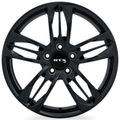 RTX Wheels - Minato - Black - Satin Black - 19" x 8.5", 45 Offset, 5x114.3 (Bolt Pattern), 64.1mm HUB