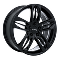 RTX Wheels - Minato - Black - Satin Black - 19" x 8.5", 45 Offset, 5x114.3 (Bolt Pattern), 64.1mm HUB
