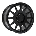 RTX Wheels - Mini Baja - Black - Satin Black - 17" x 8.5", 38 Offset, 5x108 (Bolt Pattern), 63.4mm HUB