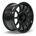 RTX Wheels - Mini Baja - Black - Satin Black - 17" x 8.5", 35 Offset, 5x114.3 (Bolt Pattern), 73.1mm HUB