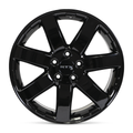 RTX Wheels - Nagano - Black - Gloss Black - 17" x 7.5", 45 Offset, 5x114.3 (Bolt Pattern), 64.1mm HUB