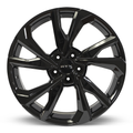 RTX Wheels - Nikko - Black - Gloss Black - 19" x 7.5", 45 Offset, 5x114.3 (Bolt Pattern), 64.1mm HUB