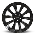 RTX Wheels - Noda - Black - Gloss Black - 19" x 7.5", 40 Offset, 5x114.3 (Bolt Pattern), 60.1mm HUB
