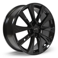 RTX Wheels - Noda - Black - Gloss Black - 18" x 7.5", 45 Offset, 5x114.3 (Bolt pattern), 60.1mm HUB